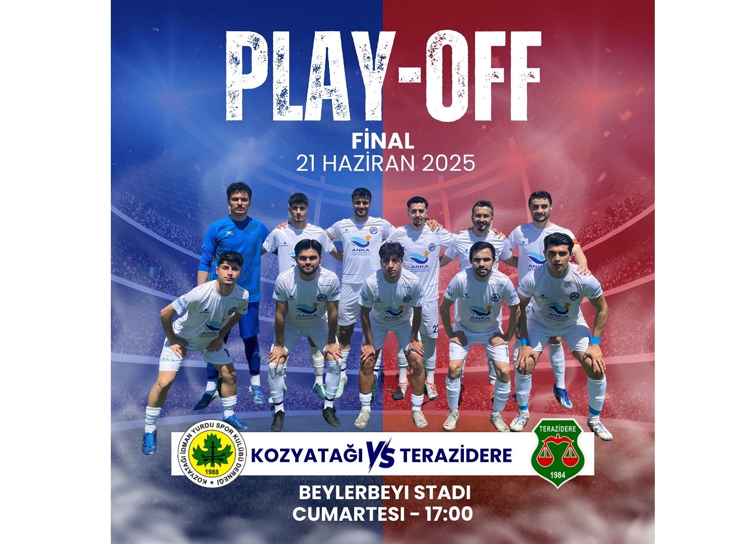 Kozyatağı Spor Kulübü Play-Off final maçına çıkıyor